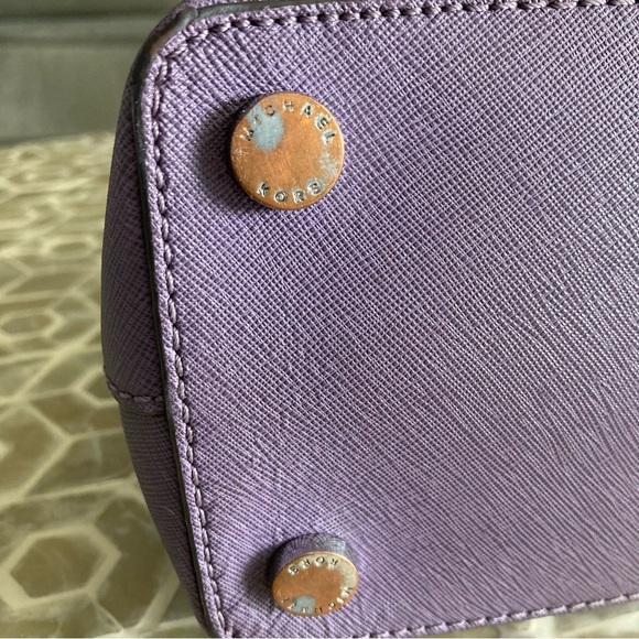 Michael Kors Cindy Satchel in lilac - Picture 7 of 14